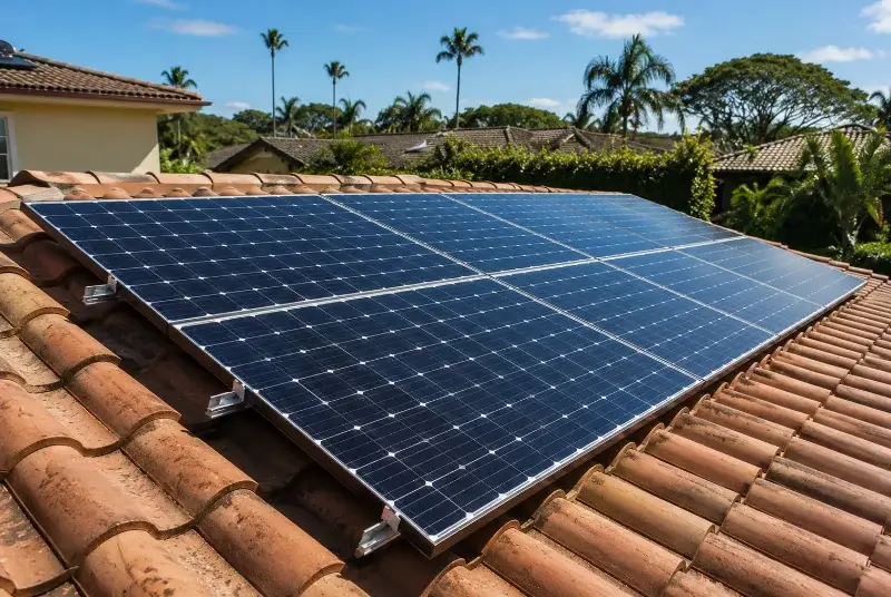 Installation de panneaux solaires à Saint-Jean-de-Beugné